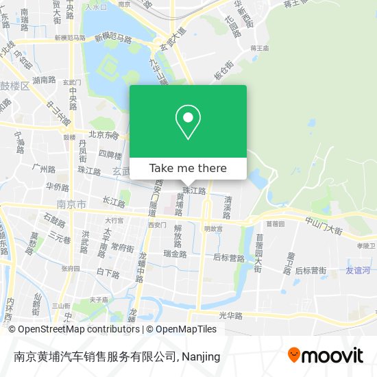南京黄埔汽车销售服务有限公司 map