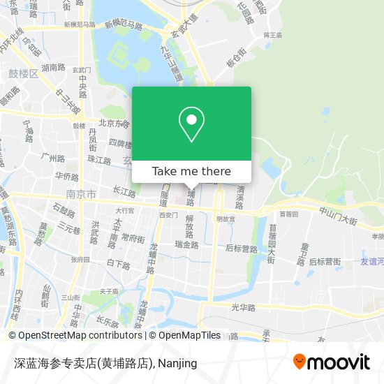深蓝海参专卖店(黄埔路店) map