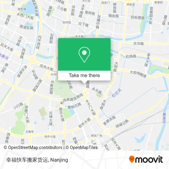 幸福快车搬家货运 map