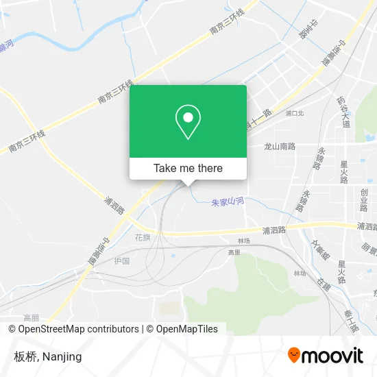 板桥 map