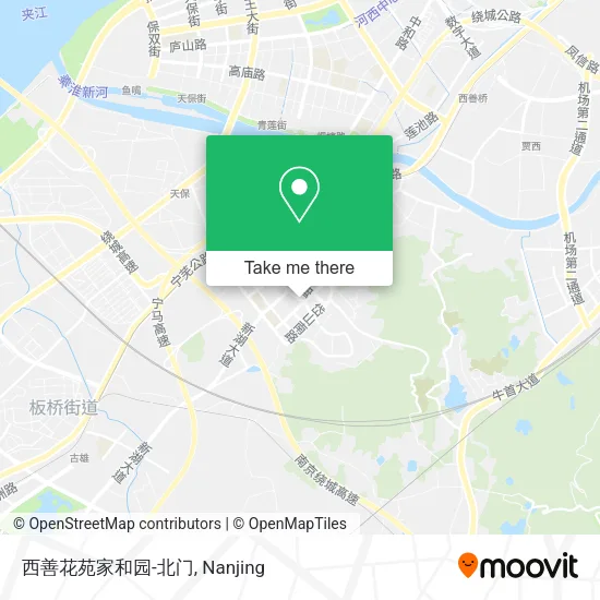 西善花苑家和园-北门 map