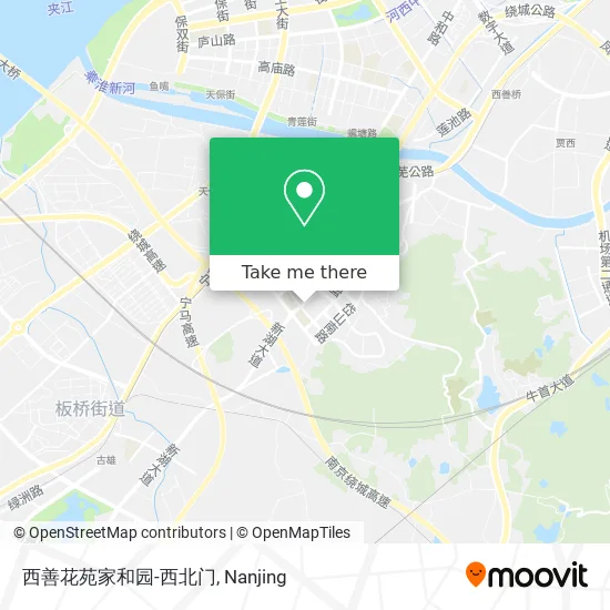 西善花苑家和园-西北门 map