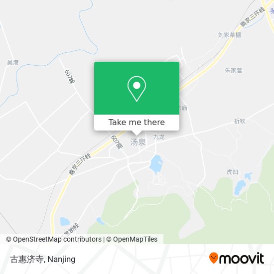 古惠济寺 map