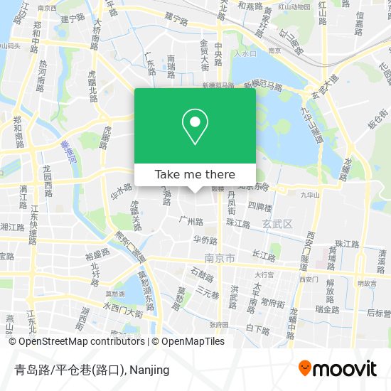 青岛路/平仓巷(路口) map