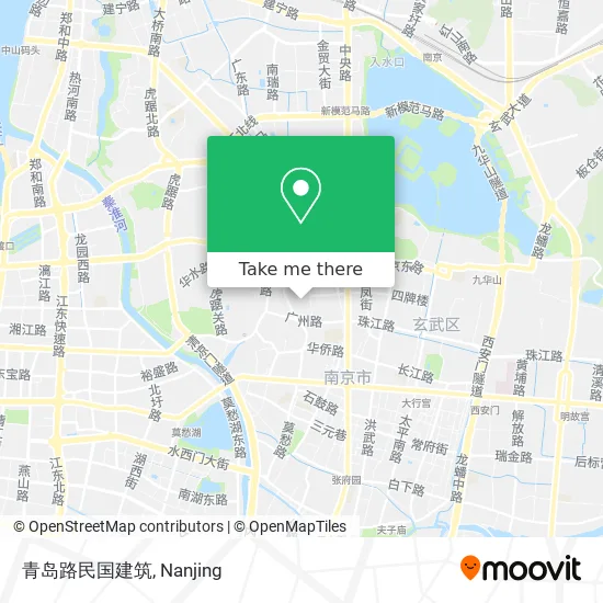 青岛路民国建筑 map