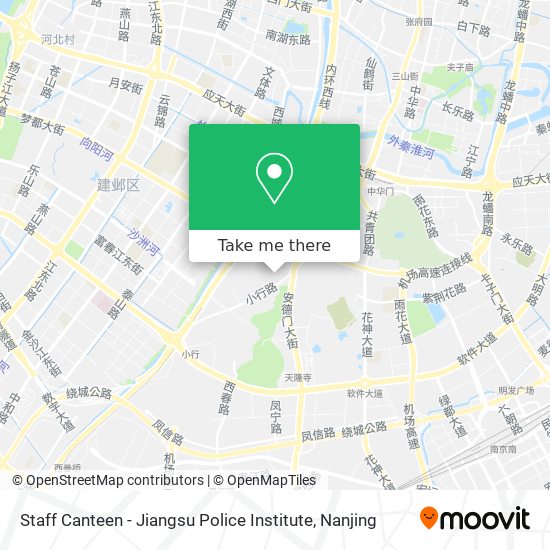 Staff Canteen - Jiangsu Police Institute map