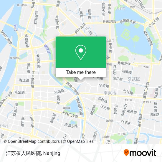 江苏省人民医院 map