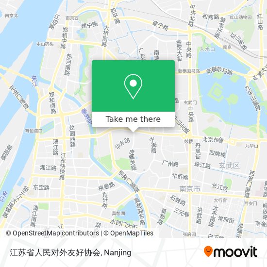 江苏省人民对外友好协会 map