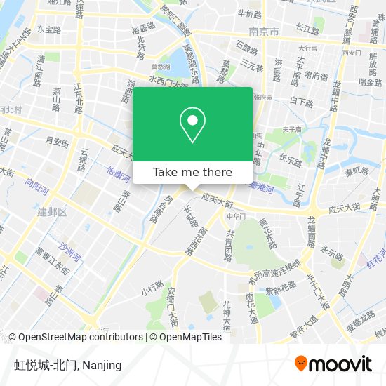 虹悦城-北门 map