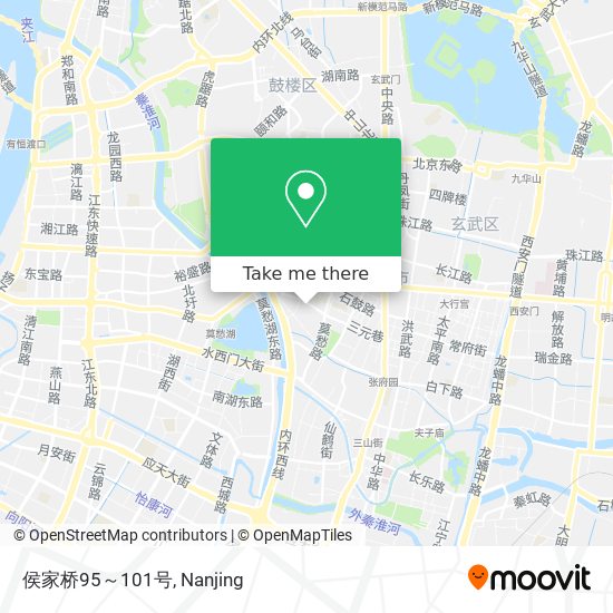侯家桥95～101号 map