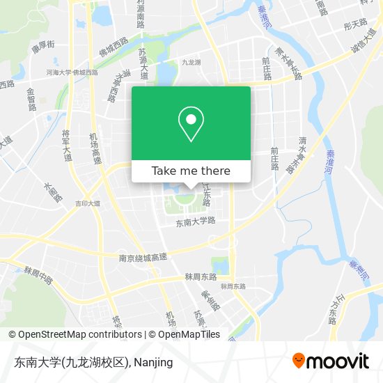 东南大学(九龙湖校区) map