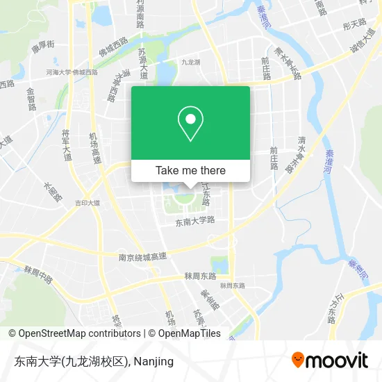 东南大学(九龙湖校区) map