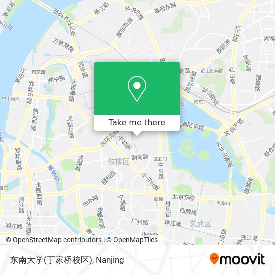 东南大学(丁家桥校区) map