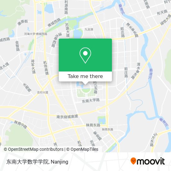 东南大学数学学院 map