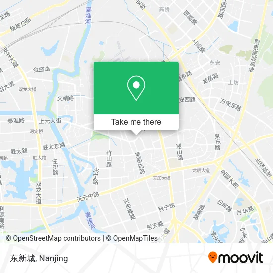 东新城 map