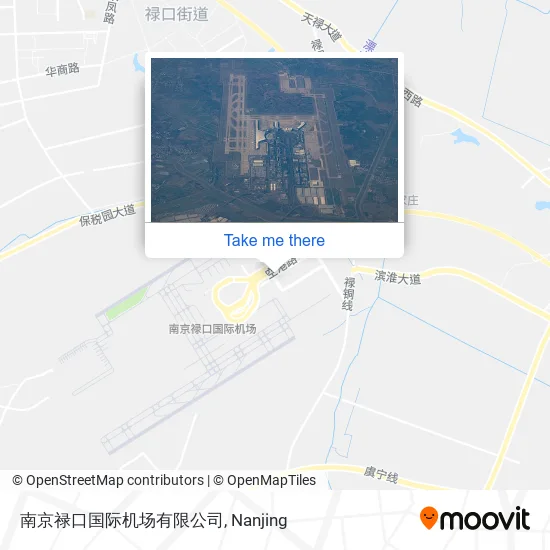 南京禄口国际机场有限公司 map