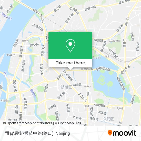 司背后街/模范中路(路口) map