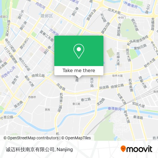 诚迈科技南京有限公司 map