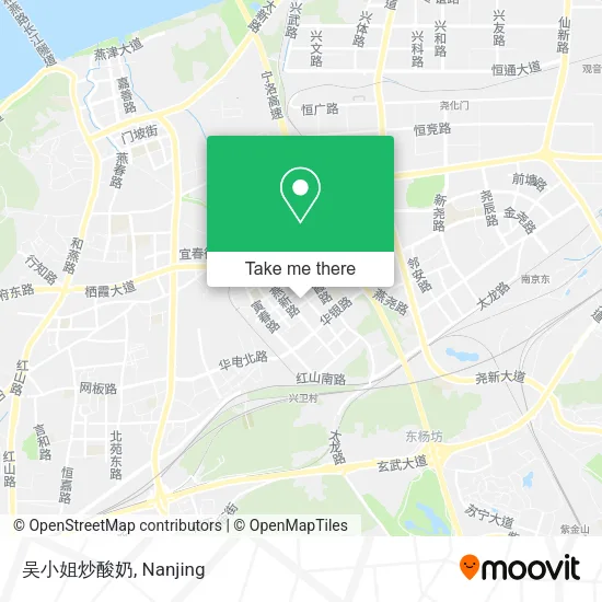 吴小姐炒酸奶 map