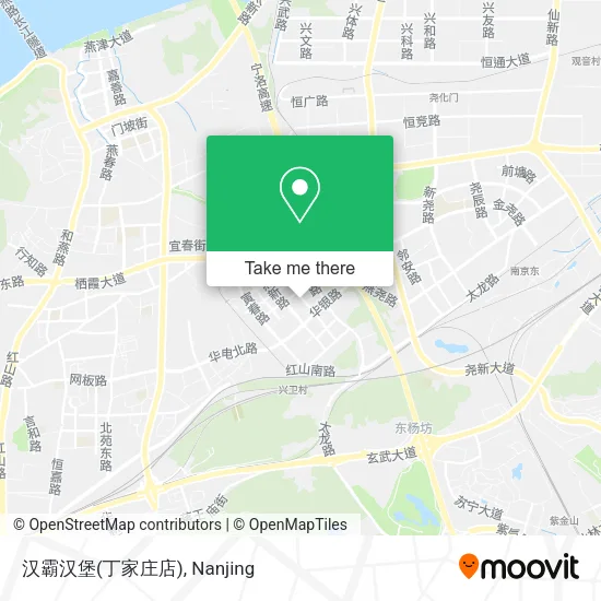 汉霸汉堡(丁家庄店) map