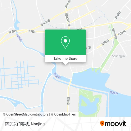 南京东门客栈 map