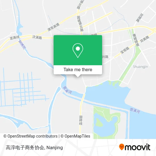 高淳电子商务协会 map