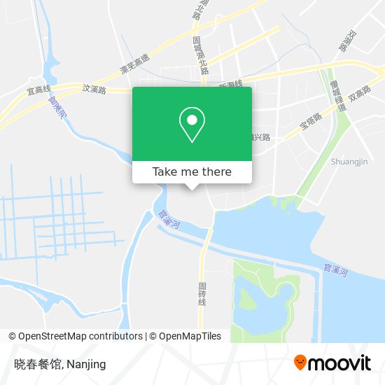 晓春餐馆 map