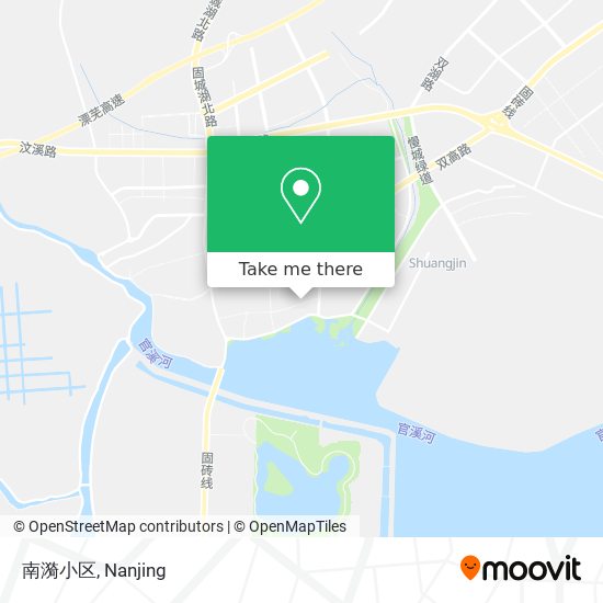 南漪小区 map