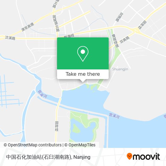 中国石化加油站(石臼湖南路) map