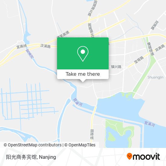 阳光商务宾馆 map