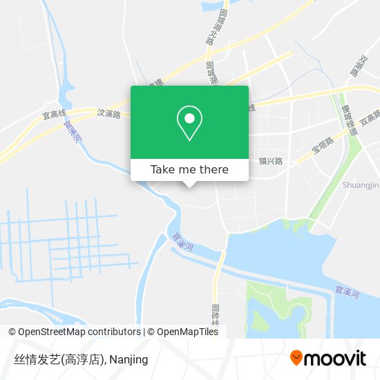 丝情发艺(高淳店) map