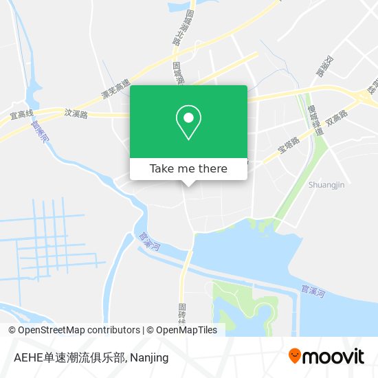 AEHE单速潮流俱乐部 map