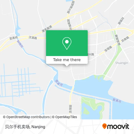 贝尔手机卖场 map