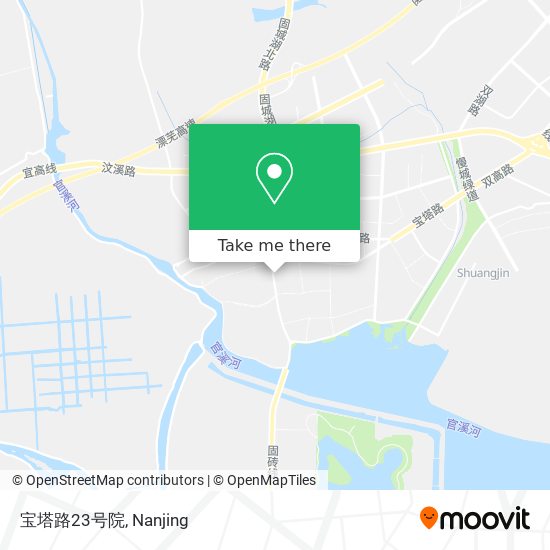 宝塔路23号院 map