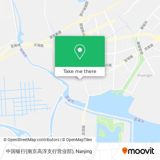 中国银行(南京高淳支行营业部) map
