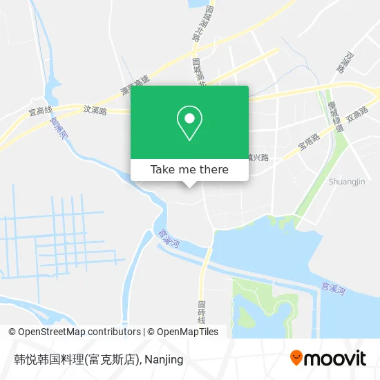 韩悦韩国料理(富克斯店) map