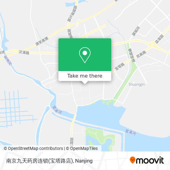 南京九天药房连锁(宝塔路店) map