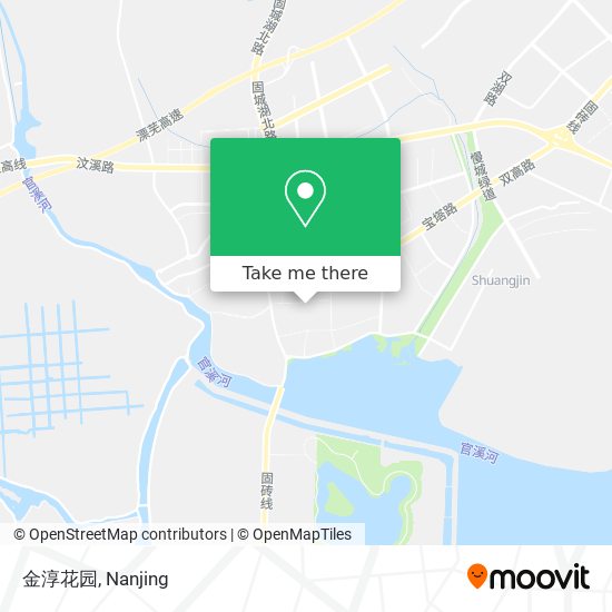 金淳花园 map