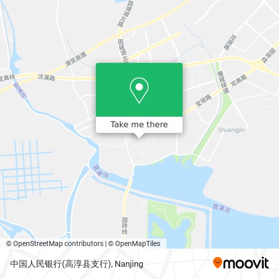 中国人民银行(高淳县支行) map
