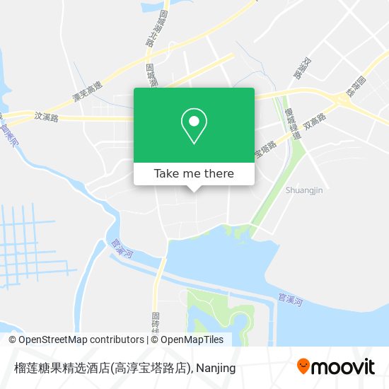 榴莲糖果精选酒店(高淳宝塔路店) map