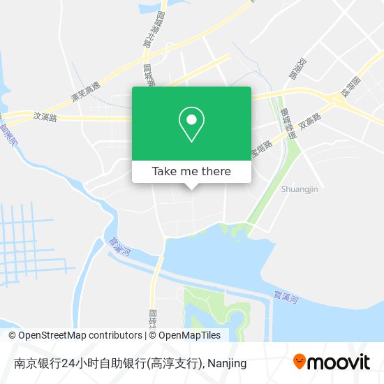 南京银行24小时自助银行(高淳支行) map