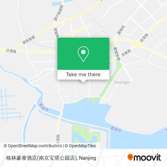 格林豪泰酒店(南京宝塔公园店) map