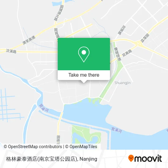 格林豪泰酒店(南京宝塔公园店) map