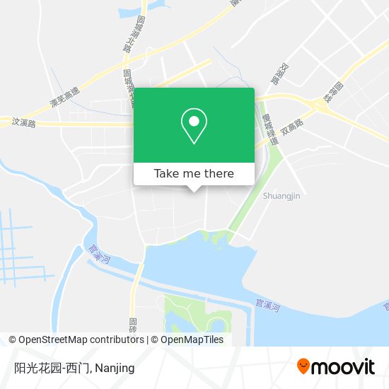 阳光花园-西门 map