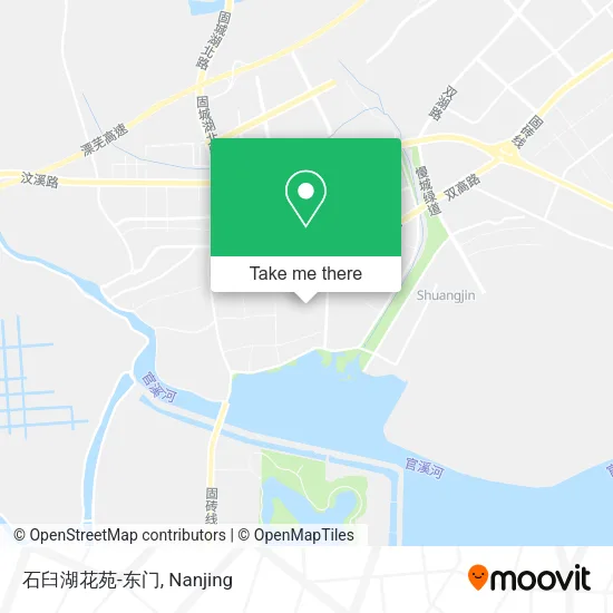 石臼湖花苑-东门 map