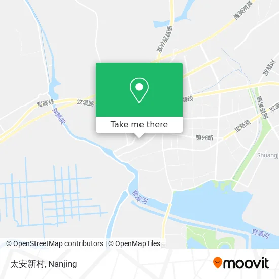 太安新村 map