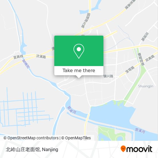 北岭山庄老面馆 map
