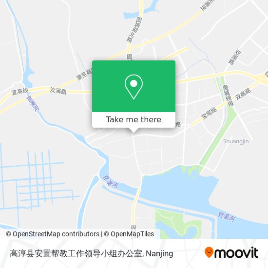 高淳县安置帮教工作领导小组办公室 map