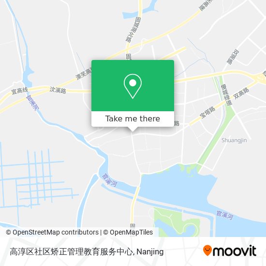 高淳区社区矫正管理教育服务中心 map