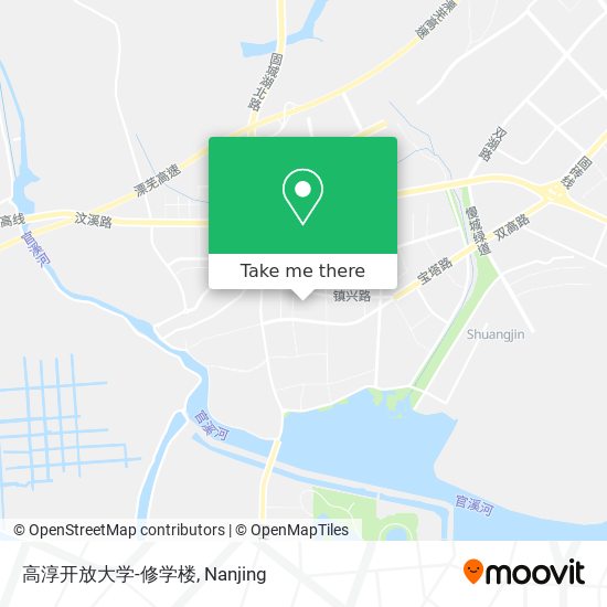 高淳开放大学-修学楼 map
